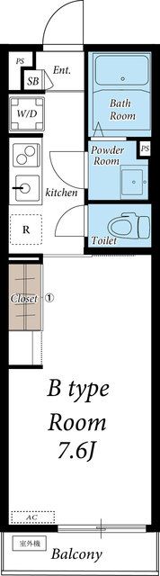 リブリ・アジール・リラの間取り画像