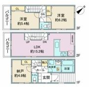 本郷貸家 2号棟の間取り画像