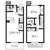 ヨーロピアンシャレー杁ヶ島の間取り画像