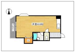エスポワール城西の間取り画像