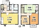 甘粕テラスの間取り画像