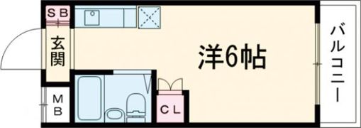 サニーパレス池上の間取り画像