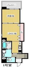 POTHOS呉本通りの間取り画像