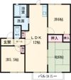 アネックス 日根野Bの間取り画像