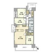 プラウド浦和常盤マークスの間取り画像