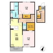 グラマードマレⅢ Aの間取り画像