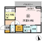 エバー葛城の間取り画像