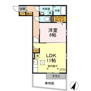 ベルデュールの間取り画像