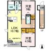 ショコラ国立の間取り画像