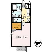 コージーコートの間取り画像