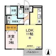 ルミナス南栄の間取り画像