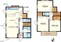 サンハイムの間取り画像
