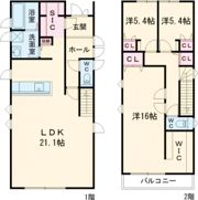 小幡南1丁目戸建の間取り画像