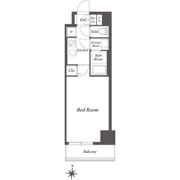 ルクレ墨田緑Ⅰの間取り画像