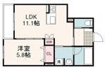 Viola桜橋の間取り画像