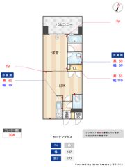 レジディア薬院大通の間取り画像