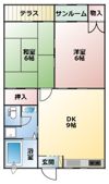 グリーンヒル原の間取り画像
