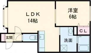ル・シエルⅡの間取り画像