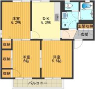 アニバーサリーBの間取り画像
