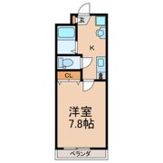 K.Y南八幡の間取り画像