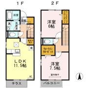 Felice下郡 Ⅱの間取り画像