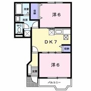 リバーサイド．K．笹原の間取り画像