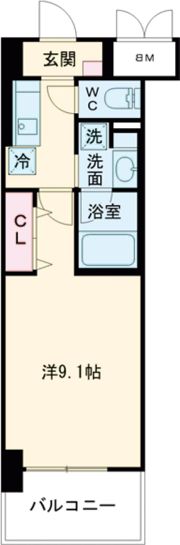 グランディール和の間取り画像