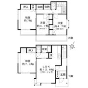 東越谷戸建の間取り画像