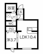 ピノ・ベルクの間取り画像