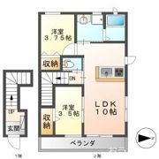 リーブルファイン領下の間取り画像