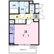 ル・リアン柏の葉Ⅱの間取り画像