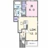 クラール野市Cの間取り画像