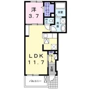 プロスパーゆりの間取り画像