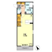 ヴィラ ソレイユの間取り画像