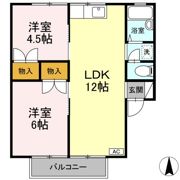 ミユキハイツの間取り画像