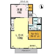 セジュール白山の間取り画像