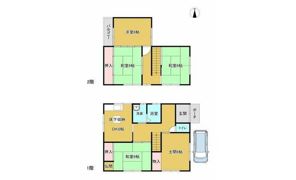 貸家 T邸 小垣内2丁目の間取り画像