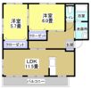 グランデージ アルルの間取り画像