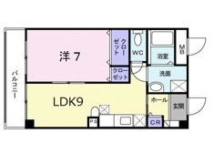 Kentos東雲Ⅱの間取り画像