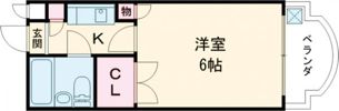 オークマンションおおみやの間取り画像