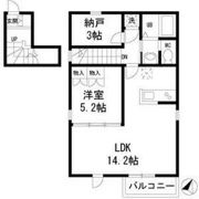 フォレスト北烏山Aの間取り画像