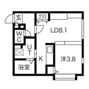 La+Gareria (ラ・プラスガレリア)の間取り画像