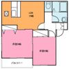 ガイア足門Aの間取り画像