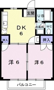 宮の下ハイツの間取り画像