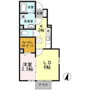 エスポワール鵠沼の間取り画像