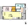 D‐ROOMときめき東の間取り画像