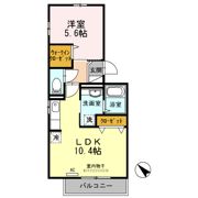 アプリコットハウス A棟の間取り画像