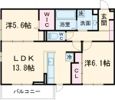 タウンコートカレラⅣの間取り画像