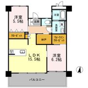 シェソワアンテイの間取り画像