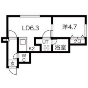 KAZU本通の間取り画像